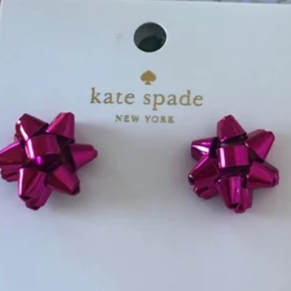 New Kate Spade Bourgeois Bow Studs - Picture 10 of 12